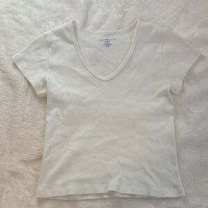 brandy Melville V-Neck T-Shirt